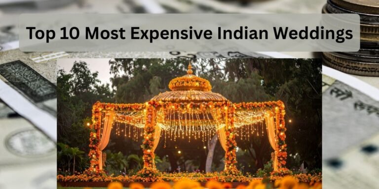 The Top 10 Most Expensive Indian Weddings